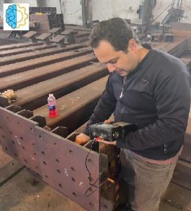 تست غیر مخرب جوش با دستگاه التراسونیک