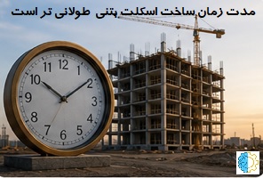 اسکلت بتنی و مدت زمان ساخت
