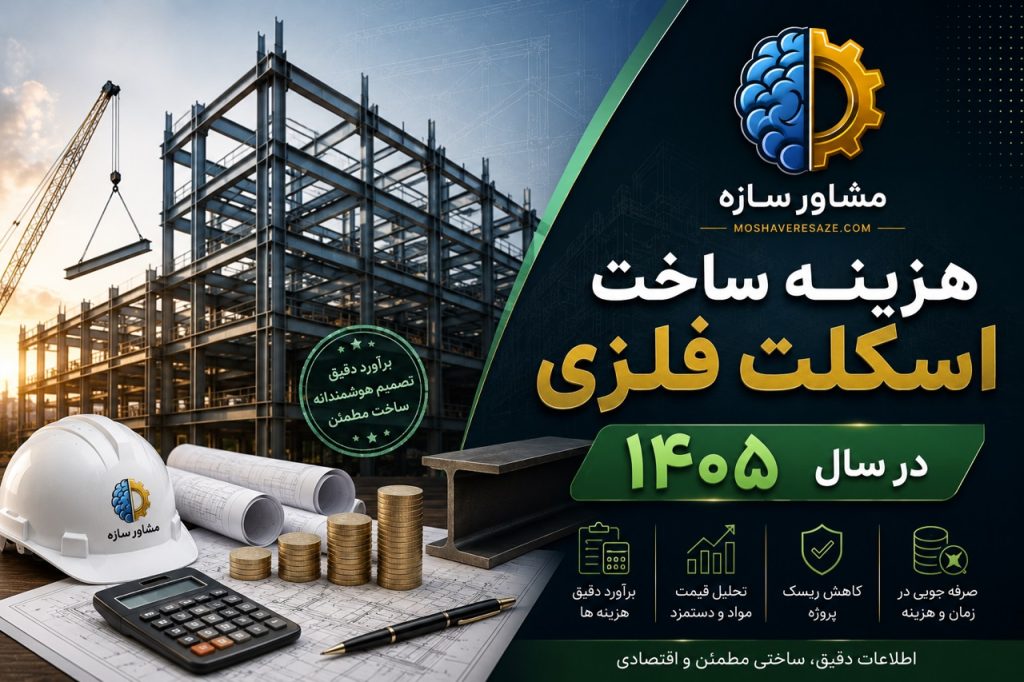 هزینه ساخت اسکلت فلزی 1405