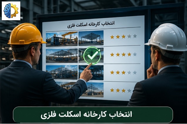 کارخانه اسکلت فلزی